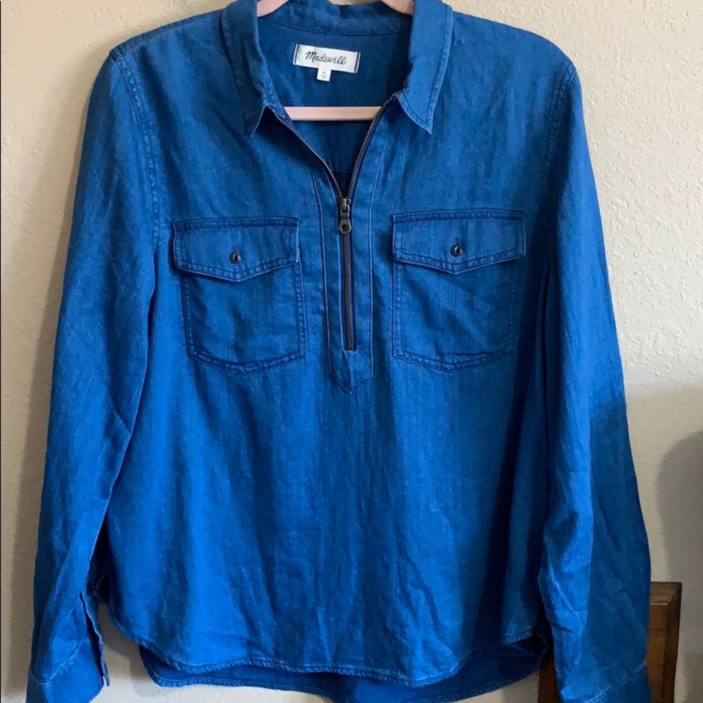 Madewell Denim Top